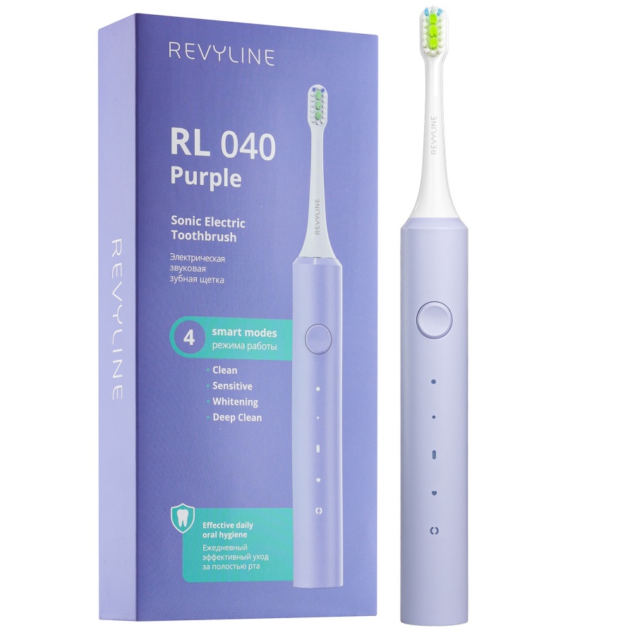Электрическая зубная щетка Revyline RL 040 фиолетовая