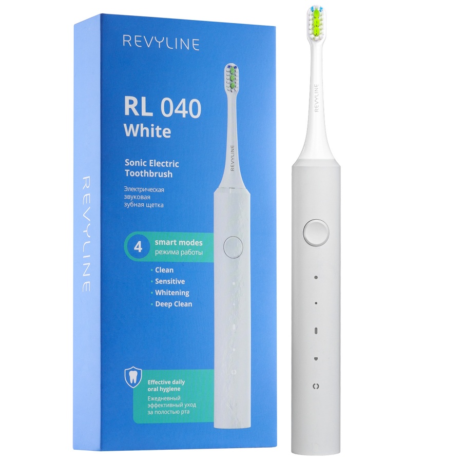 Электрическая зубная щетка Revyline RL 040 серая